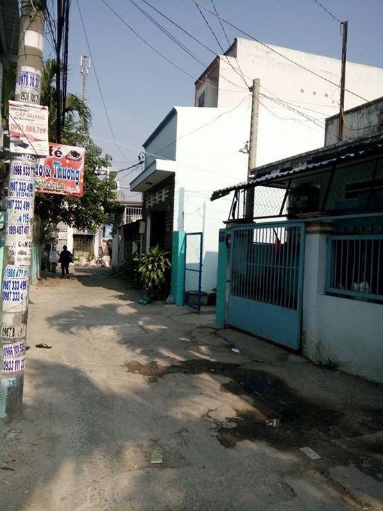 Nhà 1 xẹt đường Lê Văn Khương, sổ hồng riêng DT 4x15.m