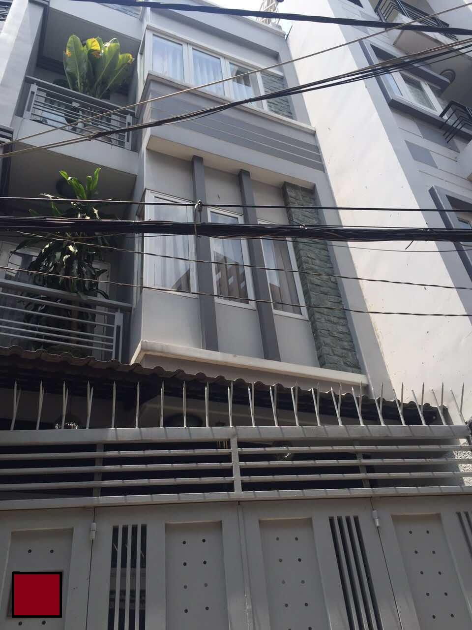Bán nhà mới đẹp HXH 5m Trần Bình Trọng, Q. Bình Thạnh, 4,1m x13m, 4 tầng, giá 4.95 tỷ