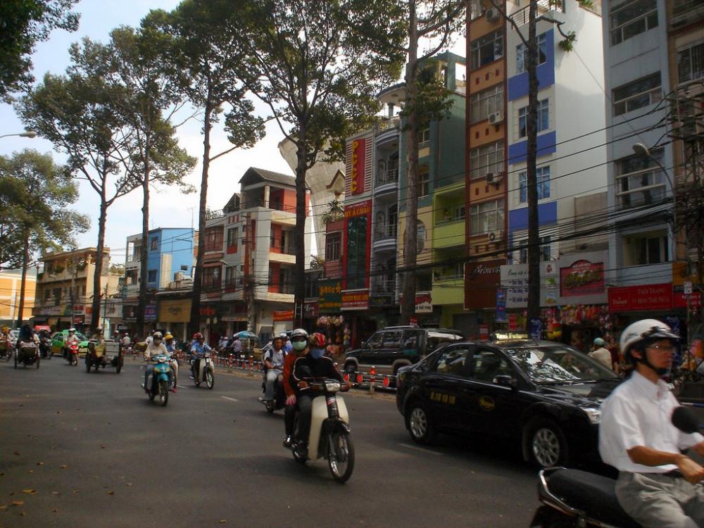 Nhà bán mặt tiền đường Đặng Tất- Đặng Dung, P. Tân Định, Quận 1. DT 3.8mx18m xây 6 lầu 