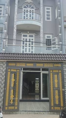Nhà 1 trệt 2 lầu tại đường Nguyễn Thị Thử Hóc Môn