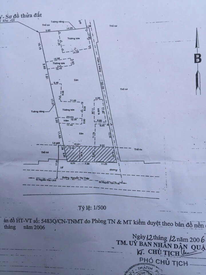 Cần bán gấp nhà MT đường Nguyễn Thị Thập, Bình Thuận, Q7