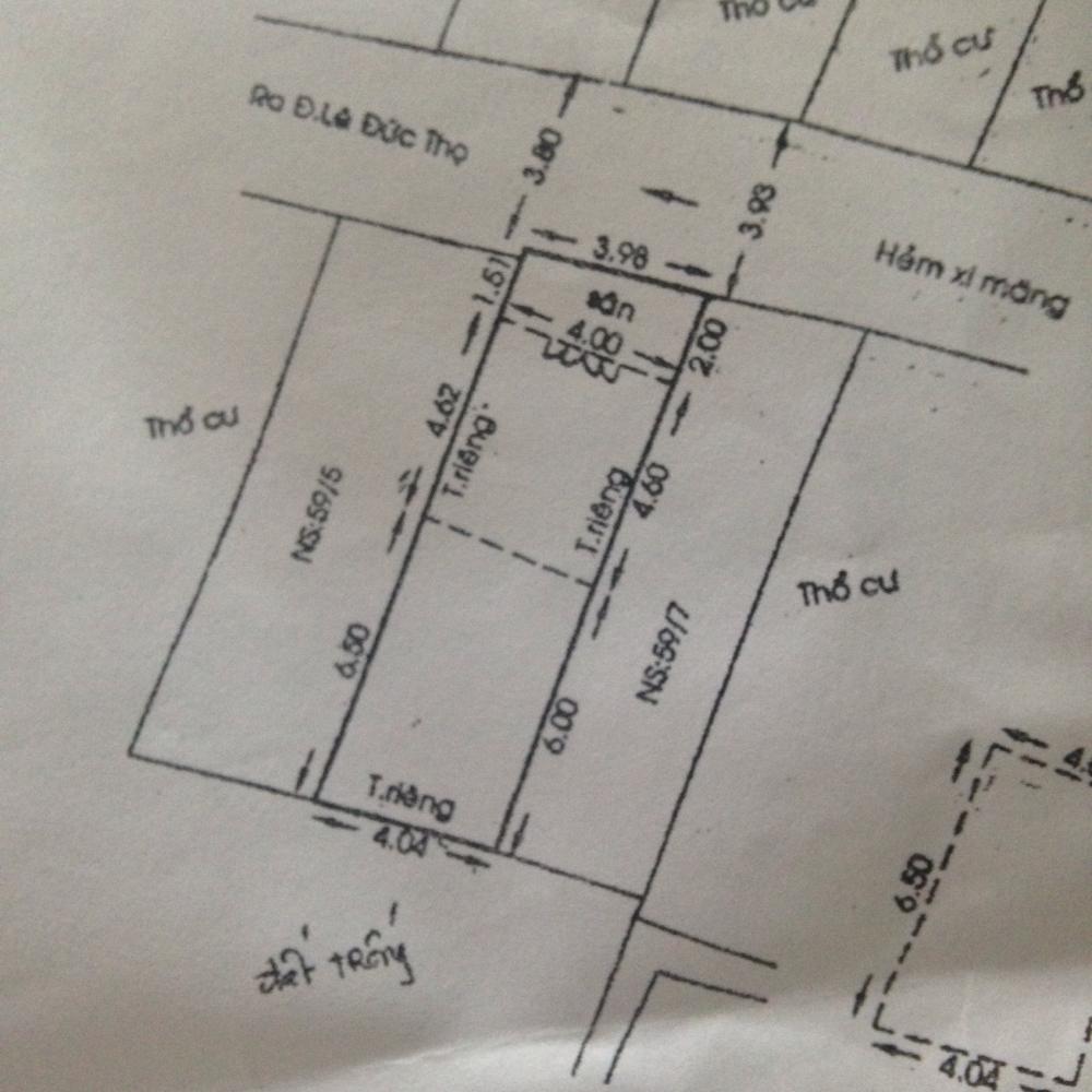 Bán nhà riêng tại đường Số 3, Phường 13, Gò Vấp, TP. HCM diện tích 50m2 giá 1.98 tỷ
