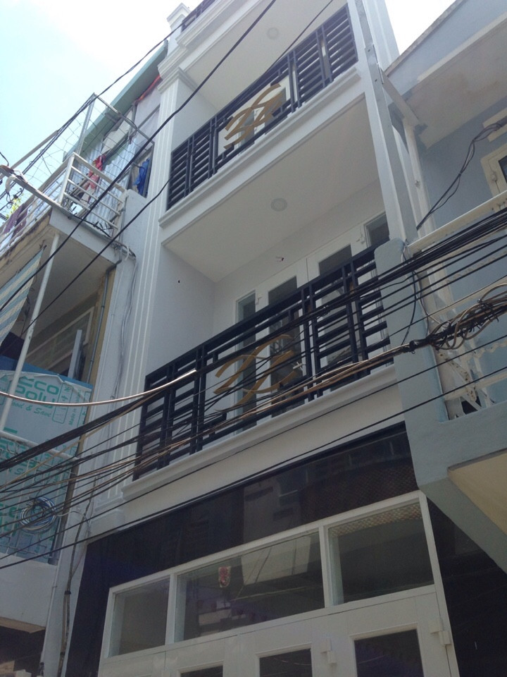 Nhà mới 2 mặt hẻm Thích Quảng Đức, DT 3x13m, 2 lầu, ST