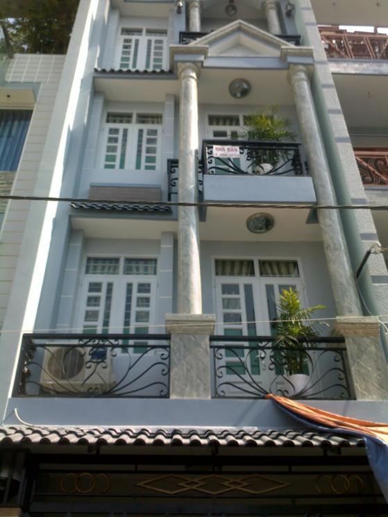 Bán nhà Q. Phú Nhuận, MT hẻm Đặng Văn Ngữ, DT: 4x25m, giá 13 tỷ, nhà 1 trệt, 3 lầu mới khu BT víp