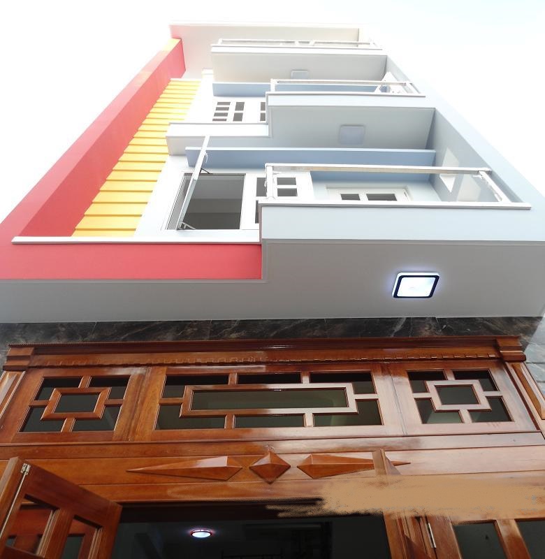 Bán nhà 4x16m, 3 lầu đường nội bộ Nguyễn Thượng Hiền, gần Hoàng Hoa Thám