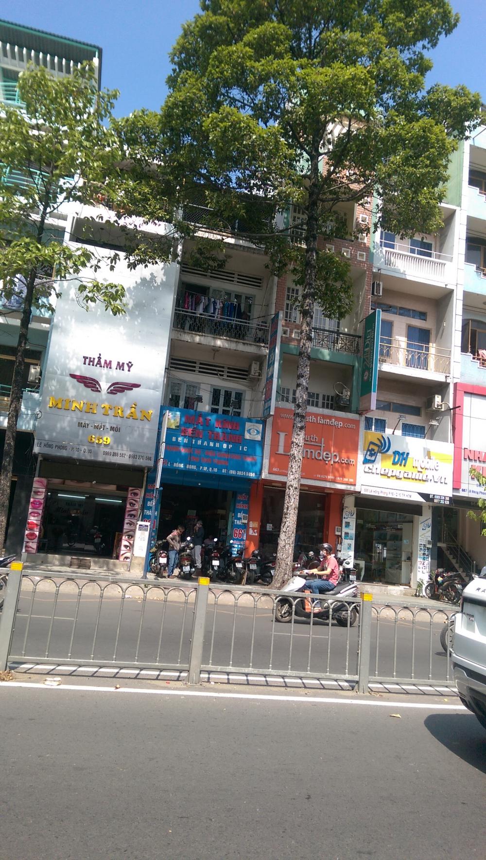 Bán nhà mặt tiền Bà Hạt gần Nguyễn Tri Phương, Quận 10. DT: 4.8x16m, HĐ thuê 30tr/th, giá 12 tỷ