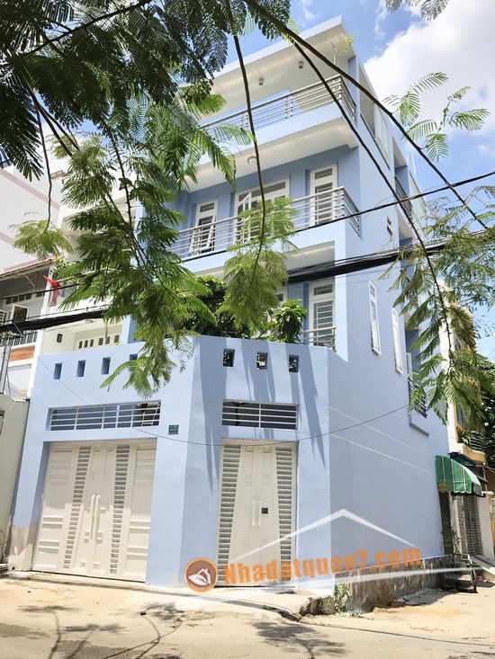 Bán gấp nhà phố hiện đại 2 lầu góc 2 mặt tiền đường NB Lâm Văn Bền, P. Tân Kiểng, Q. 7