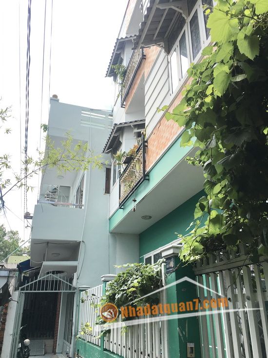 Bán nhà phố 1 lầu, ST hiện đại hẻm 53 Bùi Văn Ba, P.Tân Thuận Đông, Q7