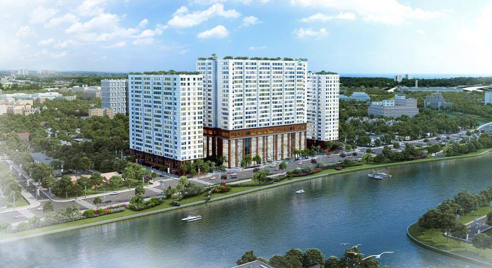 Mua căn hộ cao cấp với giá nhà ở xã hội Green River MT Phạm Thế Hiển, Q8
