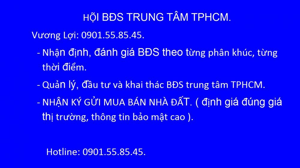 bán nhà MT đường Huỳnh Khương Ninh Q.1. 8,5x19m, trệt, lầu. giá 28 tỷ