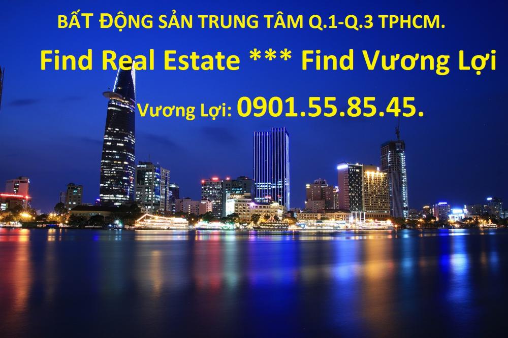 bán nhà MT đường Huỳnh Khương Ninh Q.1. 8,5x19m, trệt, lầu. giá 28 tỷ