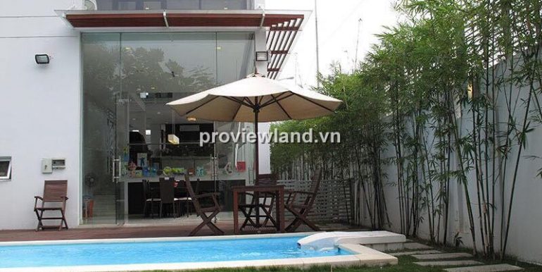 Biệt thự khu compound Thảo Điền bán có hồ bơi sân vườn 600m2 giá rẻ