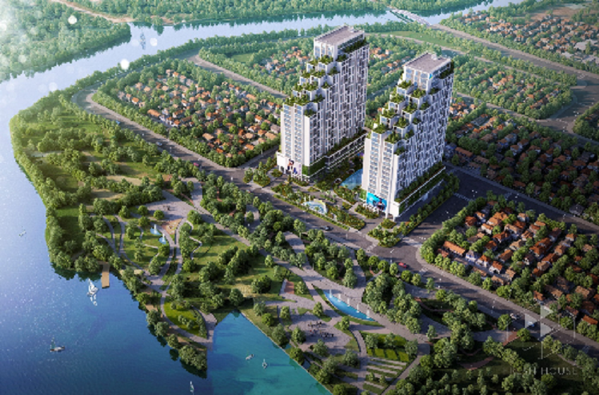 Căn hộ sân vườn - LuxGarden Q.7 - giá tốt 1,6 tỷ/2PN - view 3 mặt sông Sài Gòn - LH: 0901465399