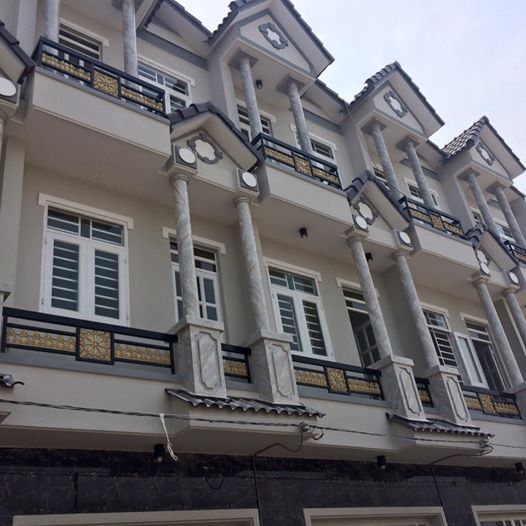 Cần bán nhà mới trệt, 2 lầu, 3,4x13m, Huỳnh Tấn Phát thị trấn Nhà Bè