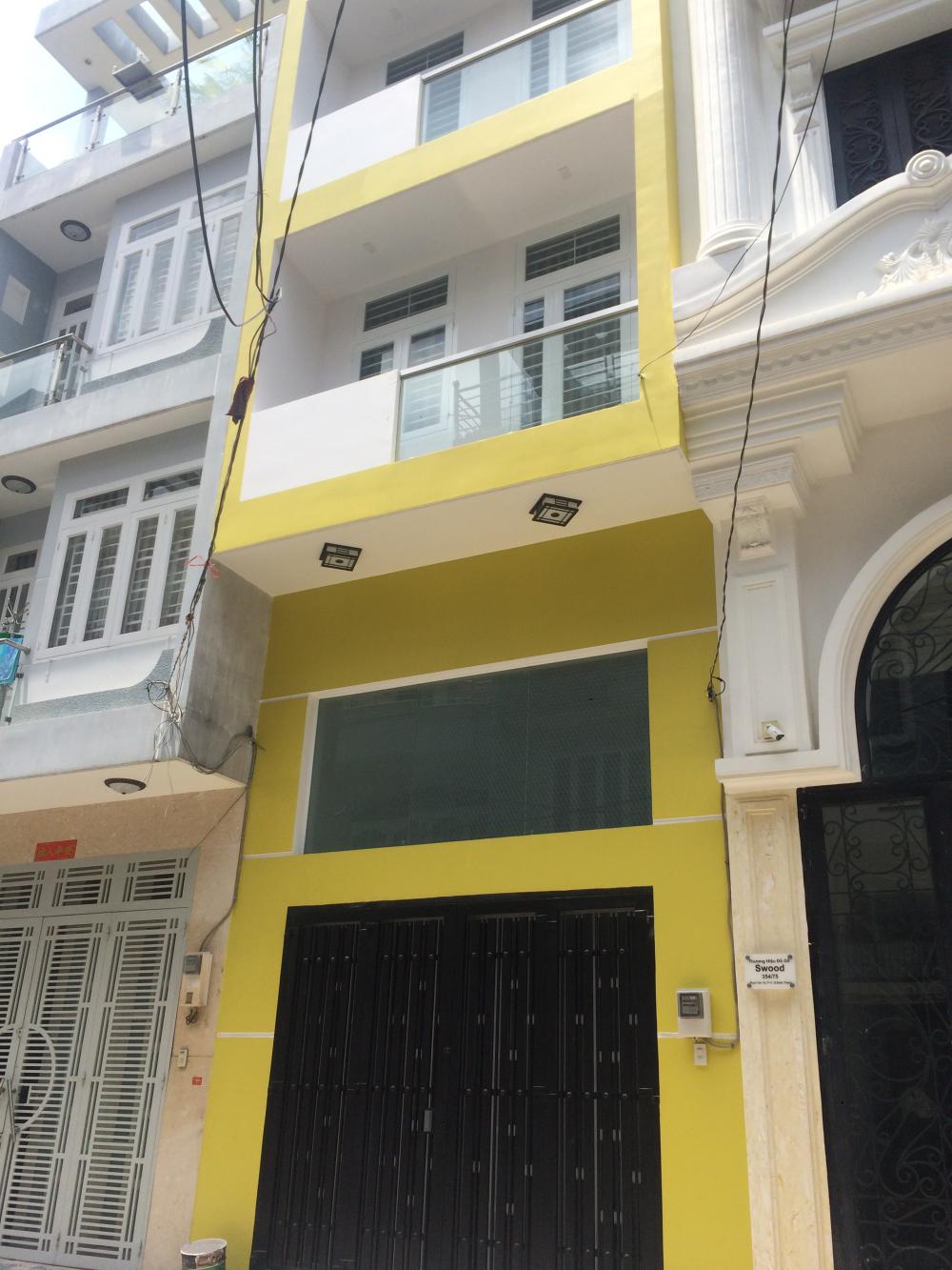 CC bán nhà mới 100% HXH đường Lê Quang Định, P. 11, Bình Thạnh