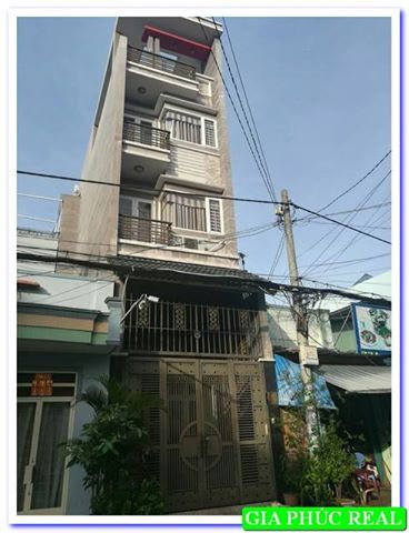 MTKD Tân Sơn Nhì, 4x16m, 3 lầu, giá 9,6 tỷ TL