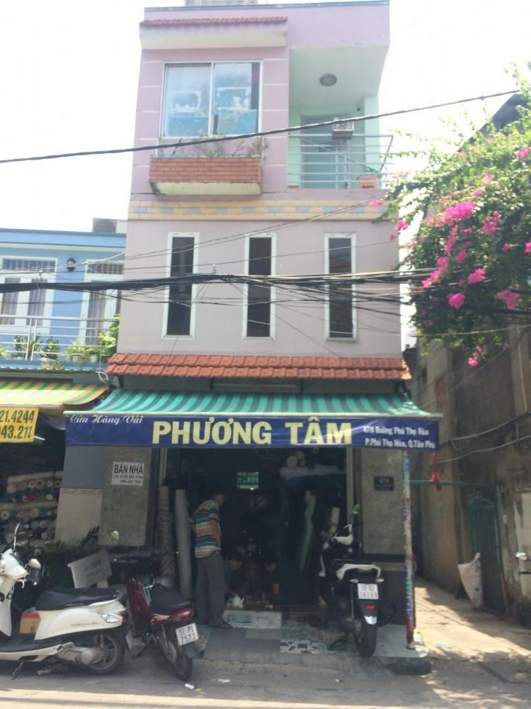 Mặt tiền chợ vải Phú Thọ Hoà 4x18m, nhà đẹp 2 lầu, giá 6.8 tỷ