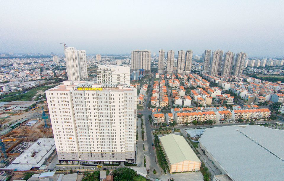 Bán gấp nhà KDC Him Lam Tân Hưng, hầm + trệt + 3 lầu, đường 14m, sát đường D1, giá 19 tỷ