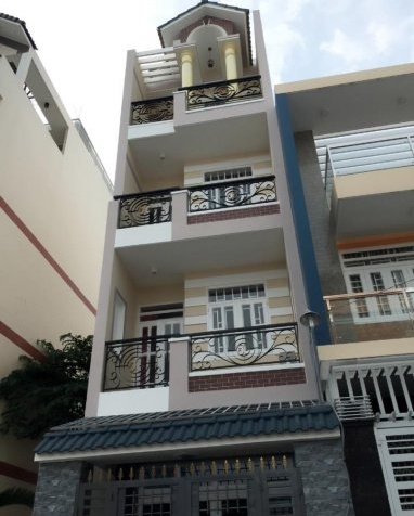 Bán nhà mới mặt tiền đường Nguyễn Trung Nguyệt, Bình Trưng Đông, Q2. Chỉ 4.5 tỷ