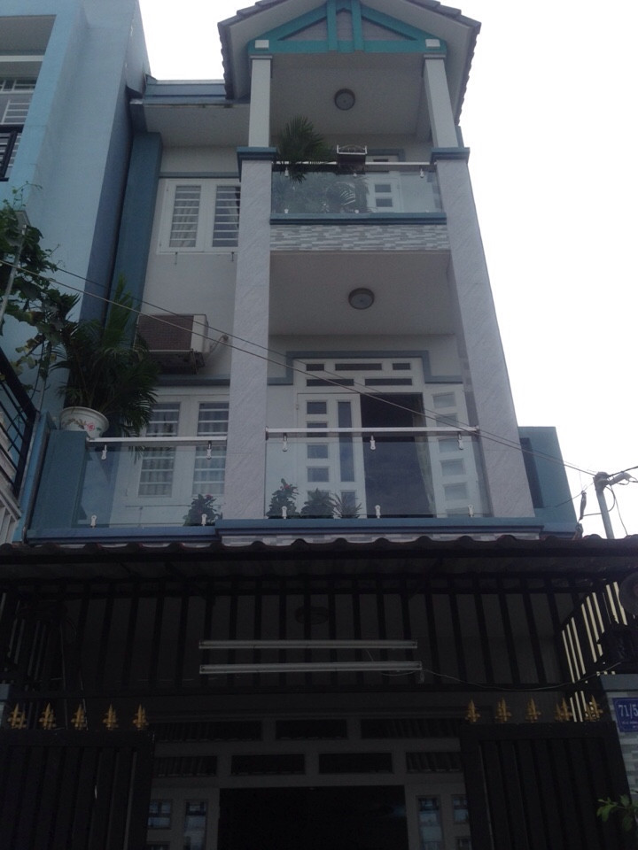 Bán nhà quận 12 đường Tô Ngọc Vân 6m, 4PN, 3WC, 2 lầu, LH 0972311574