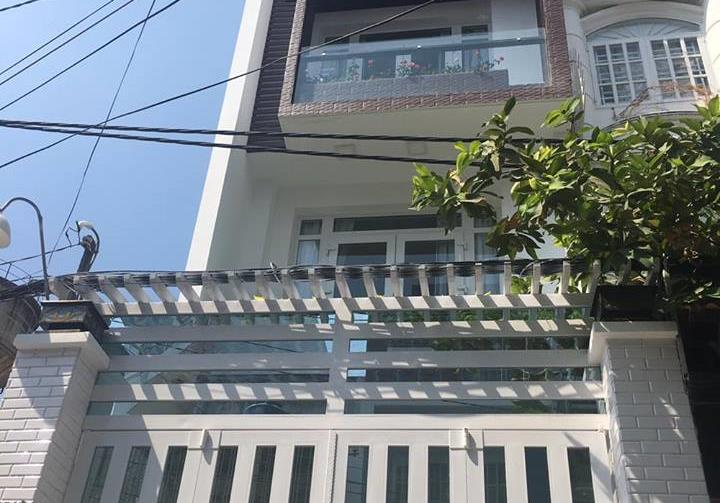 Nhà mới 4 tầng +ST, hẻm xe hơi Đặng Văn Ngữ, Phú Nhuận, DT: 4.6x12m, giá 7.2 tỷ