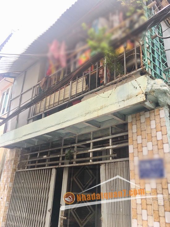 Bán nhà nhà phố 1 lầu hẻm 308, đường Huỳnh Tấn Phát, P. Tân Thuận Tây, Q. 7