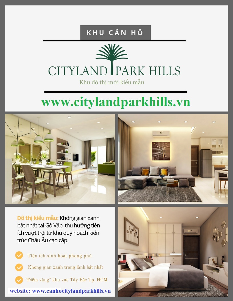 Dự án Cityland Park Hills những căn chính chủ gửi bán giá tốt nhất