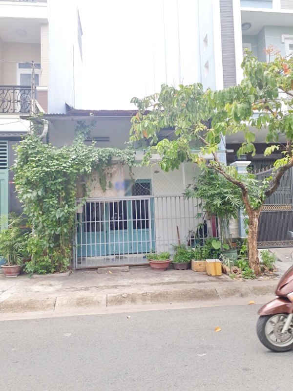 Bán nhà cấp 4 mặt tiền đường Số 14A, khu Cư Xá Ngân Hàng, Phường Tân Thuận Tây
