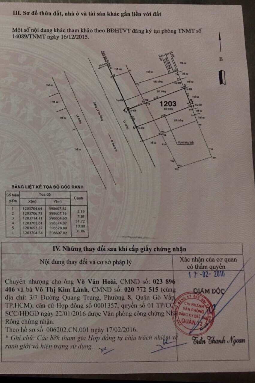 Bán nhà 10x30m mặt tiền Lê Thị Riêng, P. Thới An, Q. 12