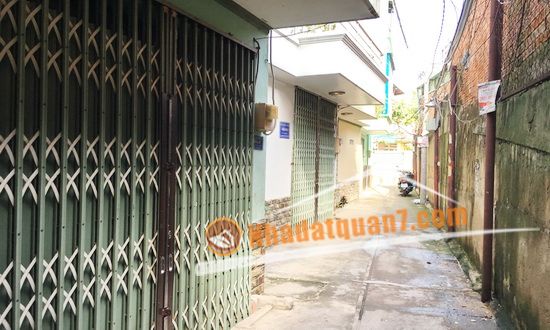 Bán gấp nhà 2 lầu đúc hiện đại hẻm 63 đường Nguyễn Thị Thập, P. Tân Phú, Quận 7