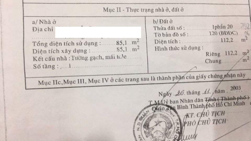 MTKD hot Nguyễn Sơn, Phú Thọ Hòa, dt 4,6x25m, cấp 4. Giá 10 tỷ