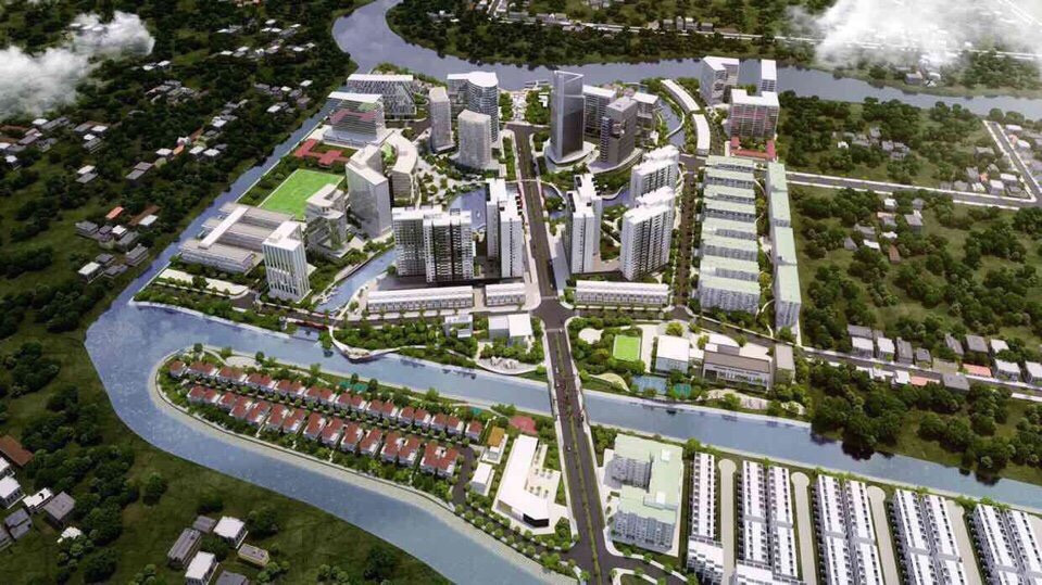 Biệt thự, nhà phố dự án Mizuki Park, đường Nguyễn Văn Linh, DT 6x20m, 3 lầu, giá 6 tỷ