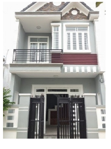 Bán nhà 1 trệt 1 lầu mặt tiền Nguyễn Văn Bứa, xã Xuân Thới Sơn, Hóc Môn, Tp.HCM, SHR