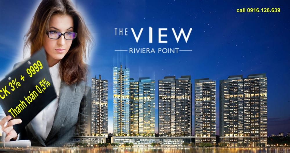 The View Riviera Point, ngay UBND Q7 Phú Mỹ Hưng, CH cao cấp hạng A, phong cách EU, 0932 31 32 56