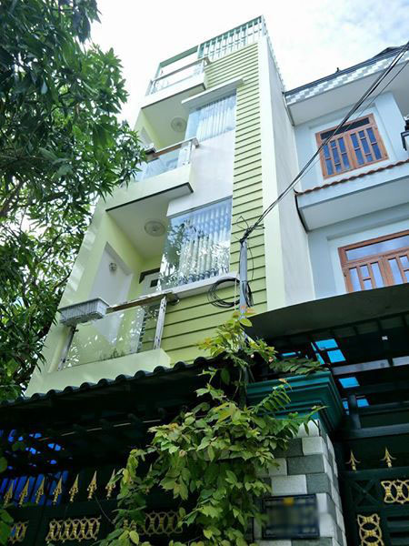 Nhà ngay khu biệt thự Nguyễn Thị Tú,4,2x14m,2 lầu sân thượng mới, 2 tỷ