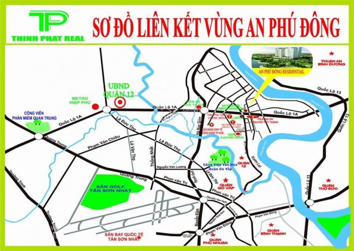 Bán nhà riêng tại Phường An Phú Đông, Quận 12, Tp.HCM diện tích 60m2  giá 1.1 Tỷ