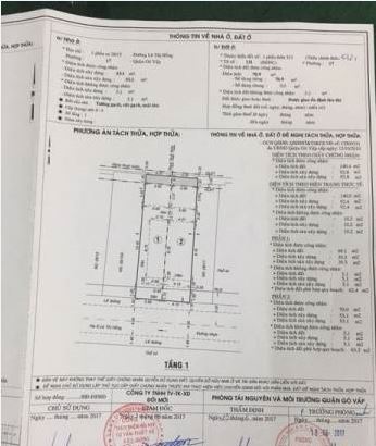 Bán nhà 28/15 Lê Thị Hồng, phường 17, quận Gò Vấp, 4 x 19m, cấp 4, giá 4,45 tỷ