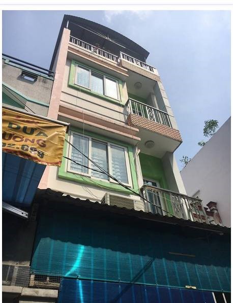 Nhà hẻm 5m Huỳnh Thiện Lộc 4x10m, 3 lầu, P. Hòa Thạnh, giá 3,6 tỷ