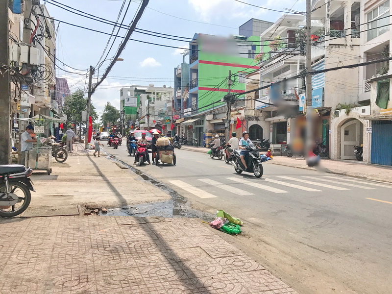 Nhà mặt tiền (4 x30m) Hưng Phú, Phường 8, Quận 8