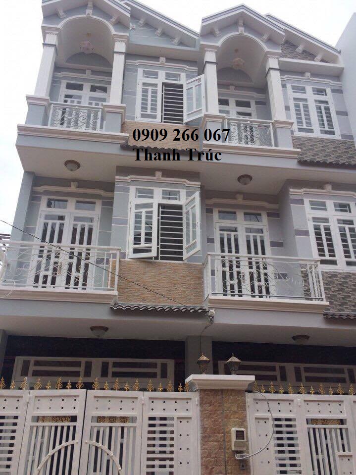 Bán nhà mới xây, sổ hồng riêng, đường Huỳnh Tấn Phát, Nhà Bè