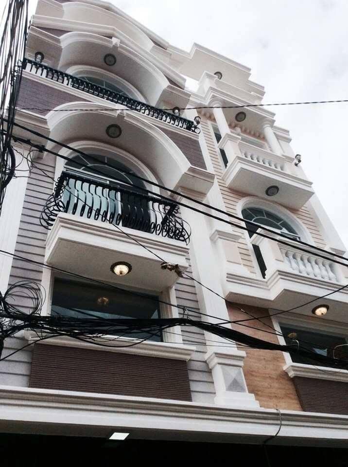 Bán nhà Đường Nơ Trang Long, Phường 13, Bình Thạnh, dt lớn, thiết kế đẹp, 5 lầu, sổ hồng riêng. giá 5,55 tỷ.