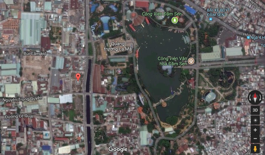 Bán lô đất mặt tiền đường Kênh Tân Hóa, phường Tân Thới Hòa quận Tân Phú