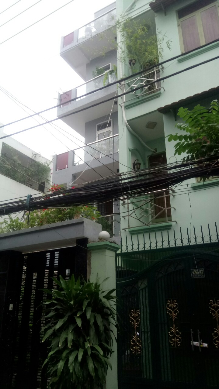 Bán nhà cư xá Đồng Tiến,Q10 ,nhà 4 tầng,DT 4.2*20m,HXH 7m,giá bán 115tr/m2.