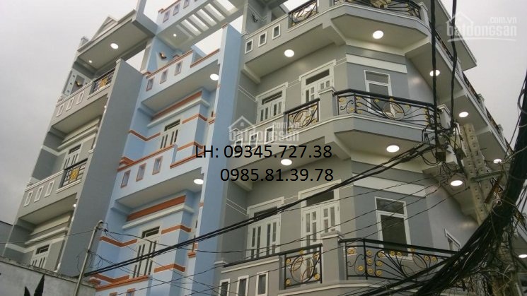 Cần bán nhà 2.5 lầu, sân trước + sân sau + sân thượng, đường Phú Định, P16, Q8, SH 2017