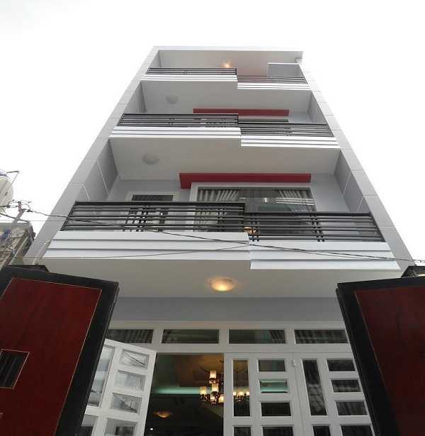 Bán nhà mặt tiền hẻm 15m Nguyễn Minh Hoàng, DT 5 x 16m, 5 tầng + sân thượng.