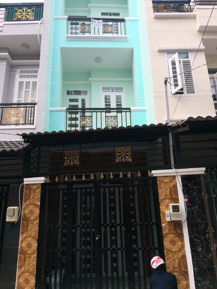Nhà xây mới, 3 tầng, hẻm xe hơi đường Lê Văn Lương, Nhà Bè, giá chỉ 950 triệu