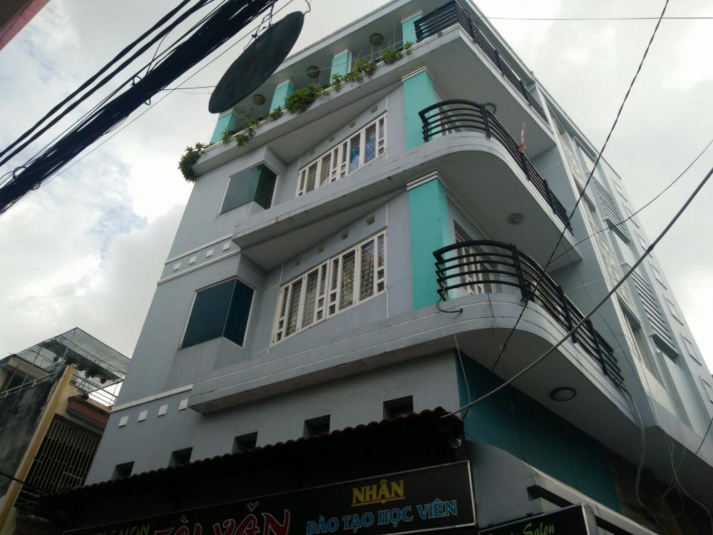 Bán nhà hẻm 150 Nguyễn Trãi, Bến Thành, Q1, DT 5x15m, 5 tầng thu nhập 100 triệu/th