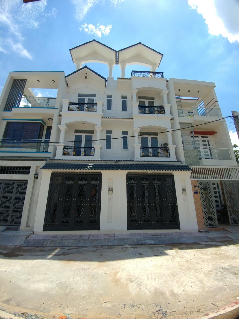 Bán nhà mới 4 tấm, DT 4x12m, Phạm Văn Đồng, đường 25, Hiệp Bình Chánh