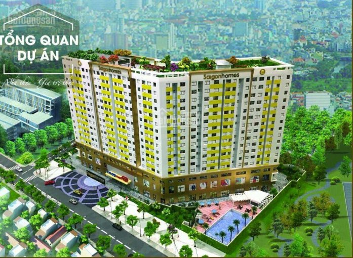 Căn hộ CC Saigon Homes, TT Bình Tân Chỉ 19.5tr/m2,quy mô lớn,tiện ích vượt trội, LK Khu Tên Lửa 