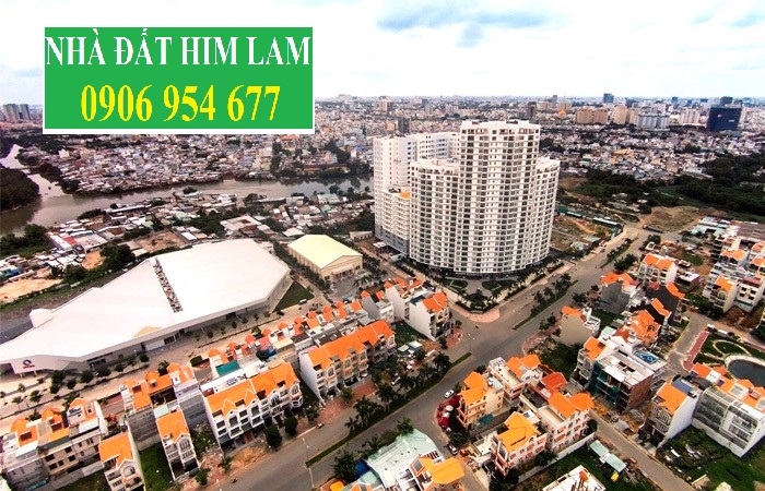 Bán nhà phố liền kề Him Lam Kênh Tẻ, 1 hầm, 3 lầu, thang máy, có hợp đồng thuê. Giá: 11.5 tỷ